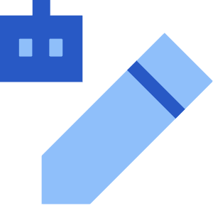 Ai Edit Robot Icon from Sharp Flat - Free Set