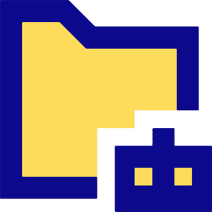 Ai Folder Robot Icon from Sharp Pop - Free Set