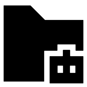 Ai Folder Robot Icon from Sharp Solid - Free Set