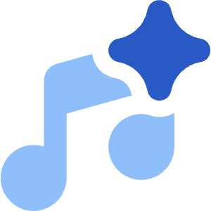 Ai Generate Music Spark Icon from Core Flat - Free Set