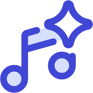Ai Generate Music Spark Icon from Core Duo - Free Set