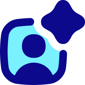 Ai Generate Portrait Image Spark Icon from Flex Pop - Free Set