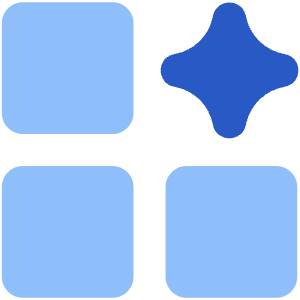Ai Generate Variation Spark Icon from Core Flat - Free Set
