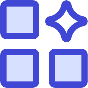 Ai Generate Variation Spark Icon from Core Duo - Free Set