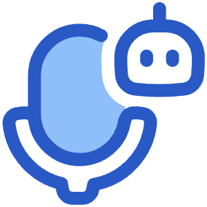 Ai Generate Voice Robot 2 Icon from Plump Duo - Free Set