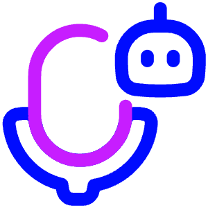 Ai Generate Voice Robot 2 Icon from Plump Neon - Free Set