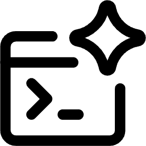 Ai Prompt Spark Icon from Core Line - Free Set