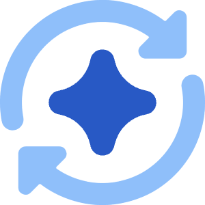 Ai Redo Spark Icon from Core Flat - Free Set