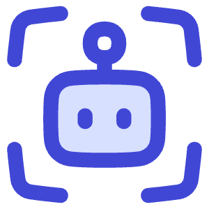 Ai Scanner Robot Icon from Flex Duo - Free Set