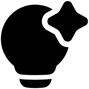 Ai Technology Spark Icon from Plump Solid - Free Set