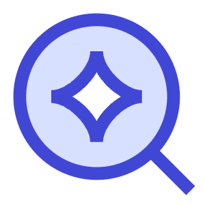 Ai Upscale Spark Icon from Sharp Duo - Free Set