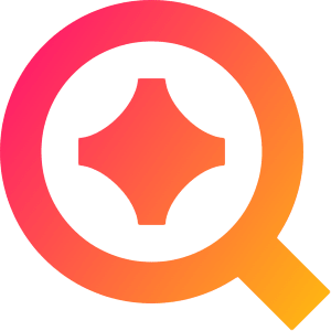 Ai Upscale Spark Icon from Sharp Gradient- Free Set