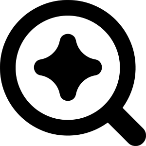 Ai Upscale Spark Icon from Core Solid - Free Set