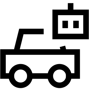 Ai Vehicle Robot 1 Icon from Sharp Line - Free Set