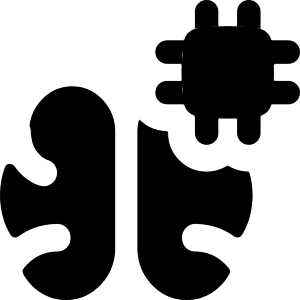 Artificial Intelligence Brain Chip Icon from Flex Solid - Free Set