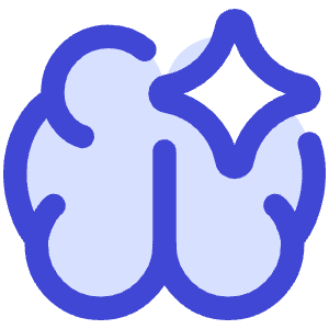 Artificial Intelligence Spark Icon from Core Duo - Free Set