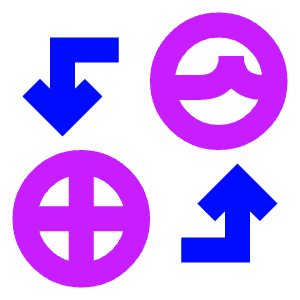 Deepfake Technology 2 Icon from Sharp Neon - Free Set