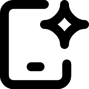 Mobile Ai Spark Icon from Micro Line - Free Set