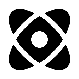 Atom Icon from Solar Bold Set