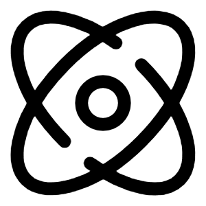 Atom Icon from Solar Broken Set