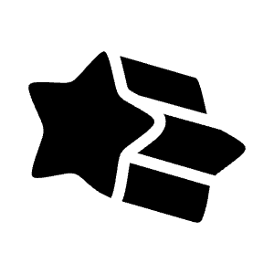 Star Angle Icon from Solar Bold Set