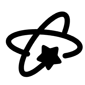 Star Rings Icon from Solar Bold Set