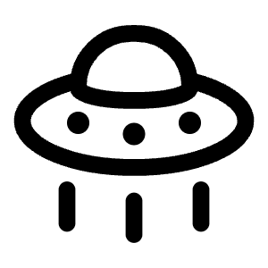 UFO 2 Icon from Solar Linear Set