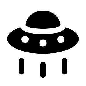 UFO 2 Icon from Solar Bold Set