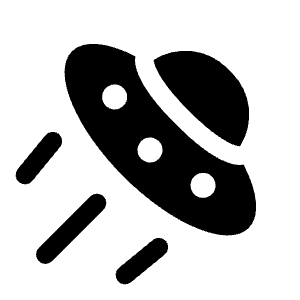 UFO 3 Icon from Solar Bold Set