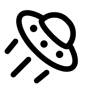 UFO 3 Icon from Solar Linear Set