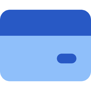 Credit Card 1 Icon from Core Flat Set