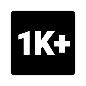 1k Plus Fill Icon from Outlined Fill - Streamline Material Free Set