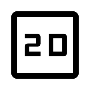 2d Icon from Outlined Line - Material Symbols Set