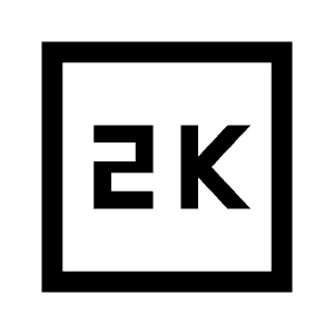 2k Icon from Sharp Line - Material Symbols Set