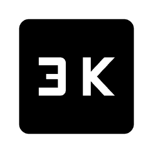 3k Fill Icon from Outlined Fill - Material Symbols Set