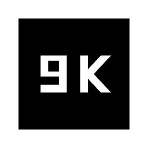 9k Fill Icon from Sharp Fill - Material Symbols Set