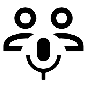 Adaptive Audio Mic Icon from Outlined Line - Material Symbols Set