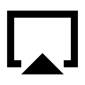 Airplay Icon from Sharp Line - Material Pro Free Set