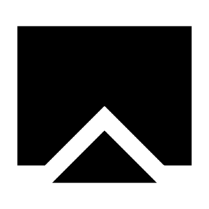 Airplay Fill Icon from Sharp Fill - Streamline Material Free Set