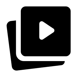 Animated Images Fill Icon from Rounded Fill - Material Symbols Set