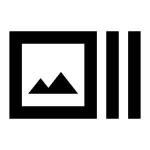 Art Track Icon from Sharp Line - Material Pro Free Set