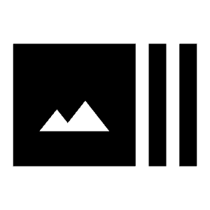 Art Track Fill Icon from Sharp Fill - Streamline Material Free Set