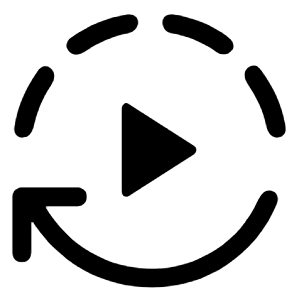 Autoplay Fill Icon from Rounded Fill - Material Symbols Set