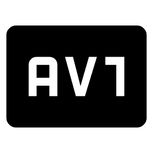Av1 Fill Icon from Outlined Fill - Material Symbols Set