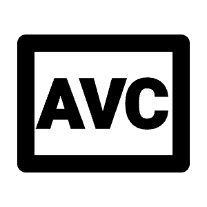 Avc Icon from Outlined Line - Streamline Material Free Set