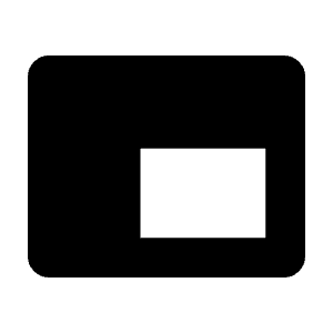 Branding Watermark Fill Icon from Outlined Fill - Material Symbols Set