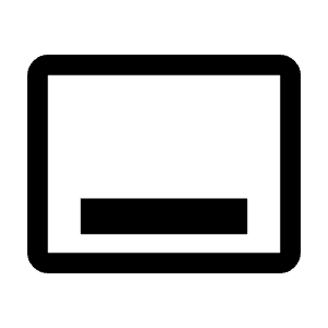 Call To Action Icon from Outlined Line - Material Symbols Set