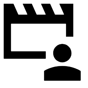 Cinematic Blur Alt Icon from Sharp Line - Material Pro Free Set