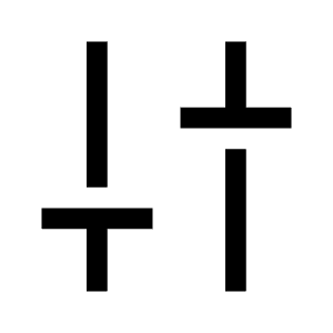 Discover Tune Fill Icon from Outlined Fill - Material Symbols Set