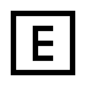 Explicit Icon from Sharp Line - Material Symbols Set